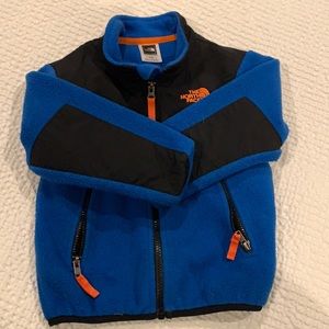 Boys Blue and Orange Fleece Northface